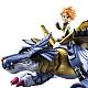 MegaHouse Precious G.E.M. Series Digimon Adventure Metal Garurumon & Ishida Yamato Plastic Figure gallery thumbnail