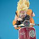 MegaHouse Desktop Real McCoy EX Dragon Ball Z Super Saiyan Son Goku & Super Saiyan Son Gohan & Bike Plastic Figure gallery thumbnail