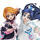 MegaHouse Lucrea Futari wa Precure Cure Black & Cure White Plastic Figure gallery thumbnail