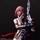 SQUARE ENIX Final Fantasy XIII PLAY ARTS SHIN Lightning Action Figure gallery thumbnail