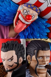 MegaHouse Puchirama DX ONE PIECE LOGBOX RE BIRTH 03 Cross Guild Plastic Figure