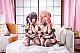 SHOWMON Kohou Miya & Otsuhane Fuwari Zen-nenrei-ban 1/5 Plastic Figure gallery thumbnail