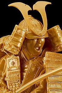 MAX FACTORY PLAMAX Kamakura Jidai no Yoroimusha Ougon no Sou Gold Color Edition 1/12 Plastic Kit