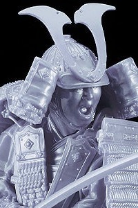 MAX FACTORY PLAMAX Kamakura Jidai no Yoroimusha Hakugin no Sou Silver Color Edition 1/12 Plastic Kit