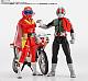 BANDAI SPIRITS S.H.Figuarts (Shinkocchou Seihou) Kamen Rider Shin Ichi-go Eikou no Showa Rider Edition (Shokai Gentei Daiza Fuzoku) gallery thumbnail