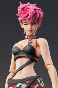 MEDICOS ENTERTAINMENT Super Figure Action JoJo's Bizarre Adventure Part V Trish Una Ver.BLACK Action Figure
