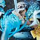 MegaHouse Portrait.Of.Pirates ONE PIECE WA-MAXIMUM Shi no Gekai Trafalgar Law Kakusei Plastic Figure gallery thumbnail