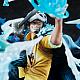 MegaHouse Portrait.Of.Pirates ONE PIECE WA-MAXIMUM Shi no Gekai Trafalgar Law Kakusei Plastic Figure gallery thumbnail