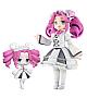 PLUM PMOA Plafia Project Shikoku Metan Mini-figure Bundled Set 1/12 Plastic Kit gallery thumbnail