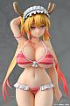 Q-six Kobayashi-san Chi no Maid Dragon Tohru Bikini Style 1/7 Plastic Figure gallery thumbnail