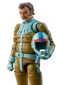 MegaHouse G.M.G. COLLECTION 08 Mobile Suit Gundam Principality of Zeon Army Ramba Ral Normal Suit Ver. Action Figure