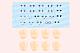 KOTOBUKIYA Sousei Shoujo Teien Customized Face & Decal Set Vol.9 [Raguhono Erika Design Takanashi Koyomi-you A] 1/10 Plastic Kit gallery thumbnail