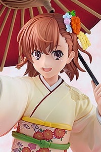 KADOKAWA KDcolle Toaru Kagaku no Railgun T Misaka Mikoto Furisode Ver. 1/7 Plastic Figure