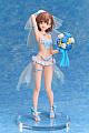 A.DIMENSION Toaru Kagaku no Railgun T Misaka Mikoto Wedding Mizugi Ver. 1/7 Plastic Figure gallery thumbnail