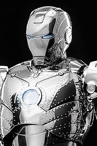 threezero Marvel Studios: The Infinity Saga DLX Iron Man Mark 2 (Chrome Edition) 1/12 Action Figure