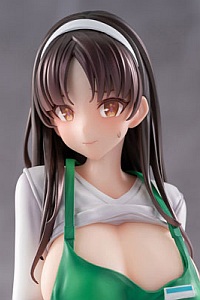 AniMester Shokai Eigyou! Hanamiya Mari Yasashii Tenin-san Illustration by POPQN 1/6 Plastic Figure
