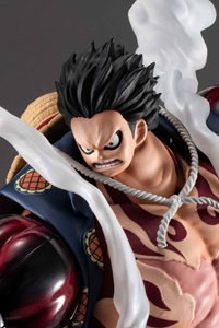 MegaHouse Variable Action Heroes ONE PIECE Monkey D. Luffy Gear 4 Bound Man Action Figure