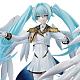 MegaHouse Lucrea Mobile Suit Gundam 45th Anniversary x Hatsune Miku Hatsune Miku x Wing Gundam Zero EW Plastic Figure gallery thumbnail