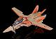 MAX FACTORY Super Dimension Fortress Macross PLAMAX PX17 VF-1D Fighter Valkyrie 1/72 Plastic Kit gallery thumbnail