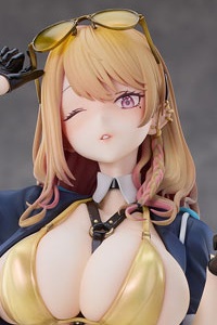 HanaBee Gal Fukei-san Takanashi Alisa Illustrated by Renge 1/6 Plastic Figure
