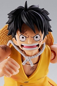 BANDAI SPIRITS S.H.Figuarts Monkey D. Luffy -Marine Four Chojo Kessen-