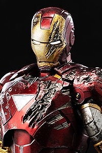 threezero Marvel Studios: The Infinity Saga DLX Iron Man Mark 6 (Battle Damage) 1/12 Action Figure