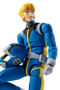 MegaHouse G.M.G. COLLECTION 11 Mobile Suite Gundam Earth Federation Force Sleggar Law Normal Suit Ver. Action Figure