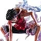 MegaHouse Portrait.Of.Pirates ONE PIECE LIMITED EDITION Monkey D Luffy Gear 2 Plastic Figure gallery thumbnail