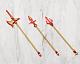 KOTOBUKIYA M.S.G Modeling Support Goods VIirtious Style 11 Pole Weapon Set Flamelight Ver. Plastic Figure gallery thumbnail