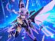KLOCK WORX Hyperdimension Neptunia Purple Heart 1/7 Plastic Figure gallery thumbnail