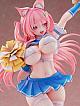 NOCTURNUS Kemomimi Cheer Girl Illustration by Yatanuki Kei 1/5.5 Plastic Figure gallery thumbnail
