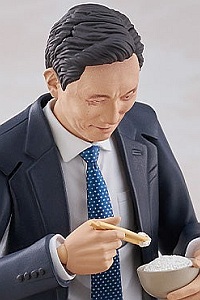 MAX FACTORY Lonely Gourmet figma Inogashira Goro Matsushige Yutaka Ver. Renewal-ban Natsukashi no Teishoku-ya Set