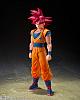 BANDAI SPIRITS S.H.Figuarts Super Saiyan God Son Goku <Kami no Ki o Matoishi Sugata> gallery thumbnail