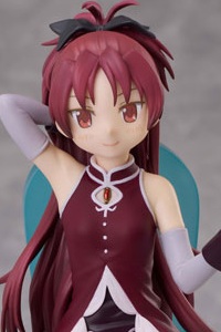 ANIPLEX Gekijoban Puella Magi Madoka Magica [New] The Rebellion Story Sakura Kyoko Ochakai Cake no Uta Ver. Plastic Figure