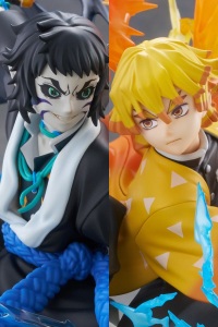 ANIPLEX Kimetsu no Yaiba Agatsuma Zenitsu & Kaigaku Plastic Figure