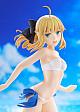 WAVE Fate/stay night POP UP PARADE BEACH QUEENS Saber Lily L size Plastic Figure gallery thumbnail