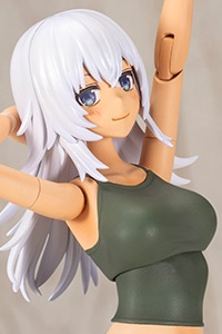 KOTOBUKIYA Sousei Shoujo Teien Training Wolf-san 1/10 Plastic Kit