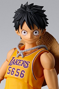 BANDAI SPIRITS S.H.Figuarts ONE PIECE x NBA Monkey D. Luffy -LOS ANGELES LAKERS ver.-