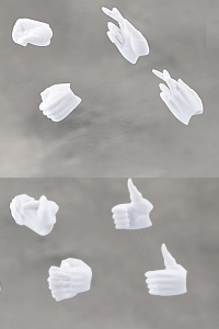 KOTOBUKIYA UNLIMITED UNIVERSE MEGALOMARIA MEGALOMARIA M.S.G Ex-hand Unit {Female Type A] White Ver. Plastic Kit