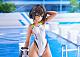 AMAKUNI ARMS NOTE Suiei-bu no Buchou-chan Shiro no Mizugi Ver. 1/7 Plastic Figure gallery thumbnail