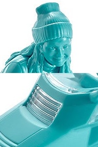 MAX FACTORY PLAMAX MF-102 Rider's portrait Honda Fusion Turquoise 1/20 Plastic Kit