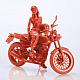 MAX FACTORY PLAMAX MF-103 Rider's portrait Honda FTR 223 Red 1/20 Plastic Kit gallery thumbnail
