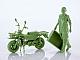 MAX FACTORY PLAMAX MF-104 Rider's portrait Honda MOTRA Green 1/20 Plastic Kit gallery thumbnail