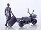 MAX FACTORY PLAMAX MF-104 Rider's portrait Honda MOTRA Wisteria 1/20 Plastic Kit gallery thumbnail