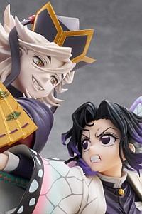 Claynel Kimetsu no Yaiba Kocho Shinobu & Doma Plastic Figure