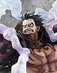 MegaHouse Portrait.Of.Pirates ONE PIECE SA-MAXIMUM Monkey D. Luffy Gear 4 Hazumu Otoko 10th LIMITED Ver. Plastic Figure gallery thumbnail