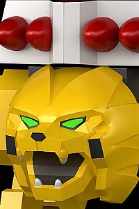 GOOD SMILE COMPANY (GSC) Densetsu no Yusha Da-Garn BRICKROID Ga-Orn (Animal Mode)