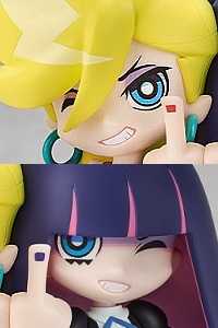GOOD SMILE COMPANY (GSC) New PANTY & STOCKING with GARTERBELT Mini Memory Panty & Stocking Plastic Figure