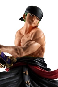 MegaHouse WALLSTAR ONE PIECE Roronoa Zoro Plastic Figure