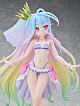 FuRyu No Game No Life TENITOL TALL Shiro Mizugi Dress Ver. Plastic Figure gallery thumbnail